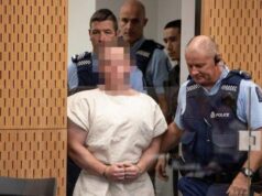 Teroris Penembakan Masjid Selandia Baru, Digelandang ke Pengadilan